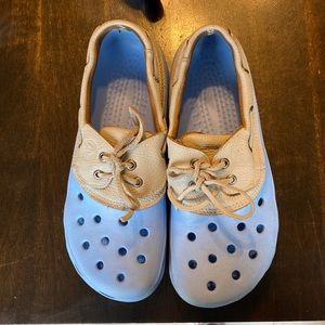 Crocs Blue Islander Size 9 Mens